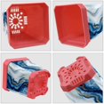 thumbnail image 4 of HemaKayy Decorative Planter Pot Set - Perfect for Small Plants - Colorful Design With Drainage Hole - Ideal for Home and Garden Decor - Set of 8 - Unique Marble Texture, 4 of 6