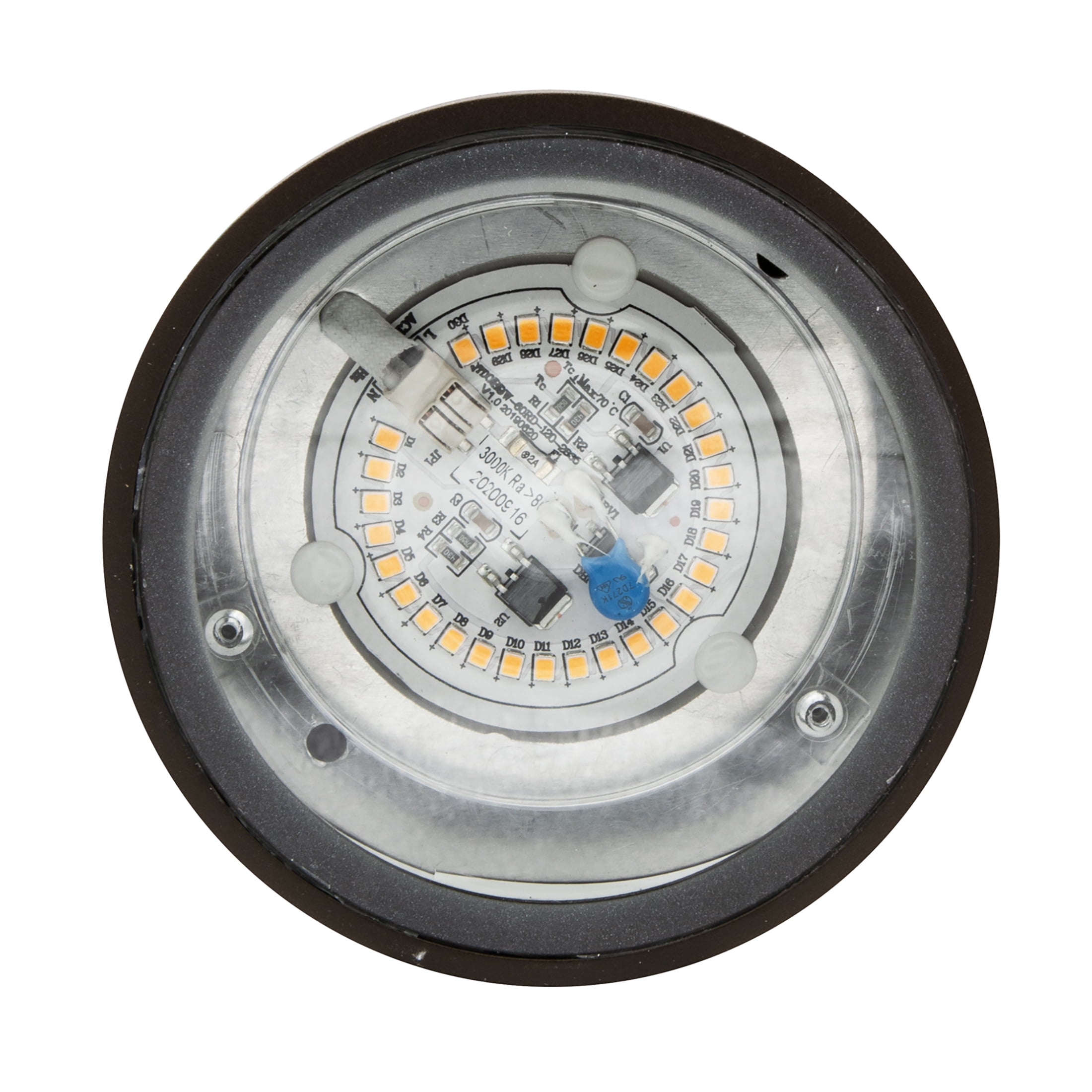 Maxxima MEL-14125BW Bronze Electric Outdoor Wall Lantern 840 Lumens, 3000K Warm White