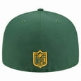 thumbnail image 4 of Men's New Era Green Green Bay Packers Tri-Hit 59FIFTY Fitted Hat, 4 of 5
