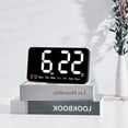 thumbnail image 2 of Maoww Electronic Alarm Clock With Voice Control Temperature Display And Week Display 6. Three Alarm Modes Style 7, 2 of 6
