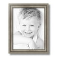 thumbnail image 2 of ArtToFrames 10x13 Inch Muted Warm Silver Picture Frame, This Silver MDF Poster Frame is Great for Your Art or Photos, Comes with Regular Glass (4681), 2 of 8