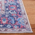 thumbnail image 6 of SAFAVIEH Serapi Joisse Traditional Machine Washable Area Rug, Red/Navy, 5'3" x 7'7", 6 of 14