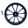 thumbnail image 2 of koolsoo Folding Bike Easywheel Screws 3.94" Easy Wheel for Rear Cargo Rack Black, 2 of 9