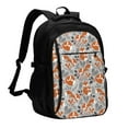 thumbnail image 1 of Disketp Vintage Blue Fox Family A Mochila de Viaje Estampada para Laptop con Puerto de Carga USB, Mochila Impermeable para Computadora – Regalo para Hombres y Mujeres, 1 of 7
