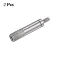 thumbnail image 3 of 2uds Cuadrante Digital Indicador Extensión Vástago Varilla 25mm Longitud 5mm M2.5 Rosca 303 Inoxidable Acero para Altura Profundidad Calibre, Plateado Tono Unique Bargains indicadores de cuadrante, 3 of 5