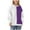 White, variant on Hduncf Girls Sweatshirts Kids Crewneck Color Block Trendy Pullover Tops Fleece Long Sleeve Casual Sweatshirt Purple 3 Years