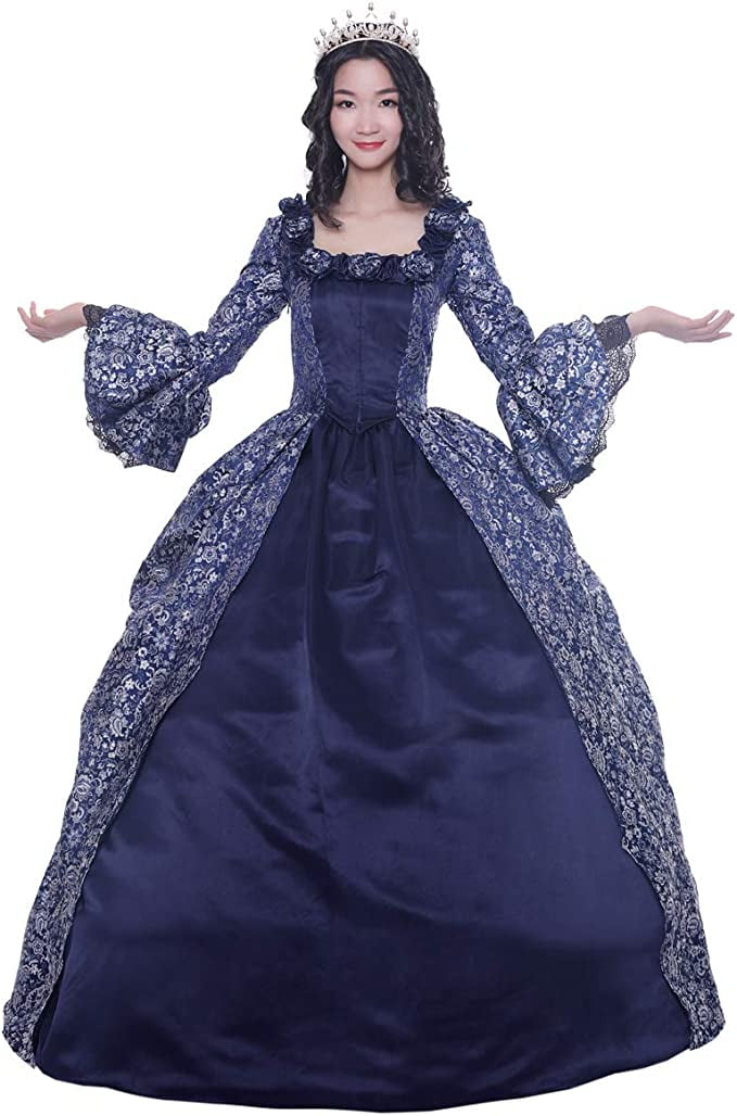 KEMAO Rococo Baroque Marie Dresses 18th Century Renaissance