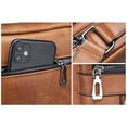 thumbnail image 4 of Bolso de hombro de piel sintética para hombre, bolso de hombro con bolsillo lateral, bolso de hombro vintage, bolso para teléfono móvil, bolso de mensajero, bolso de hombro para hombre,, 4 of 4