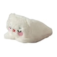 thumbnail image 2 of Estuche de lápices de animales de peluche, bolsa de maquillaje, útiles escolares, cierre de cremallera, papelería gato ruborizado, 2 of 9