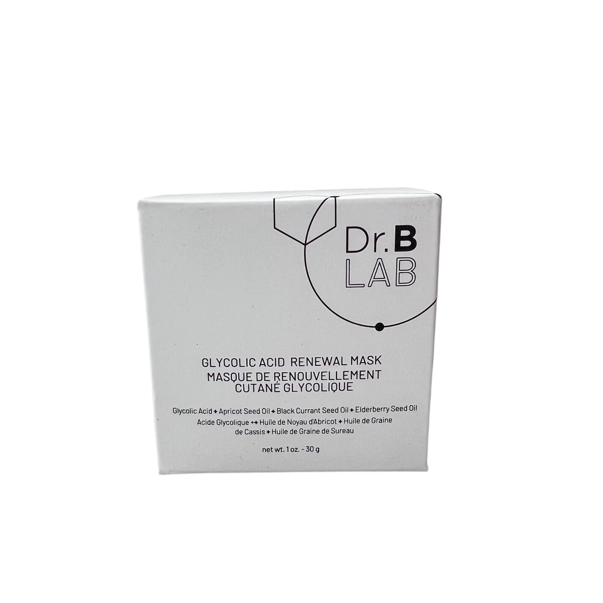 Dr. B Lab Glycolic Acid Renewal Mask 1 oz