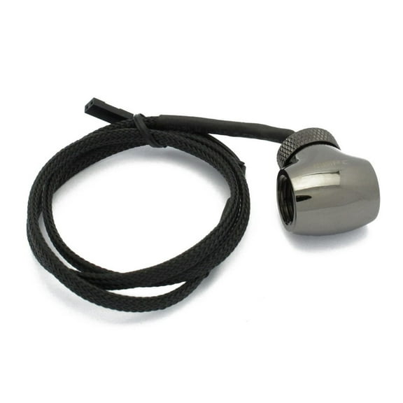 XSPC G1/4" Inline 10k Sensor, Black Chrome