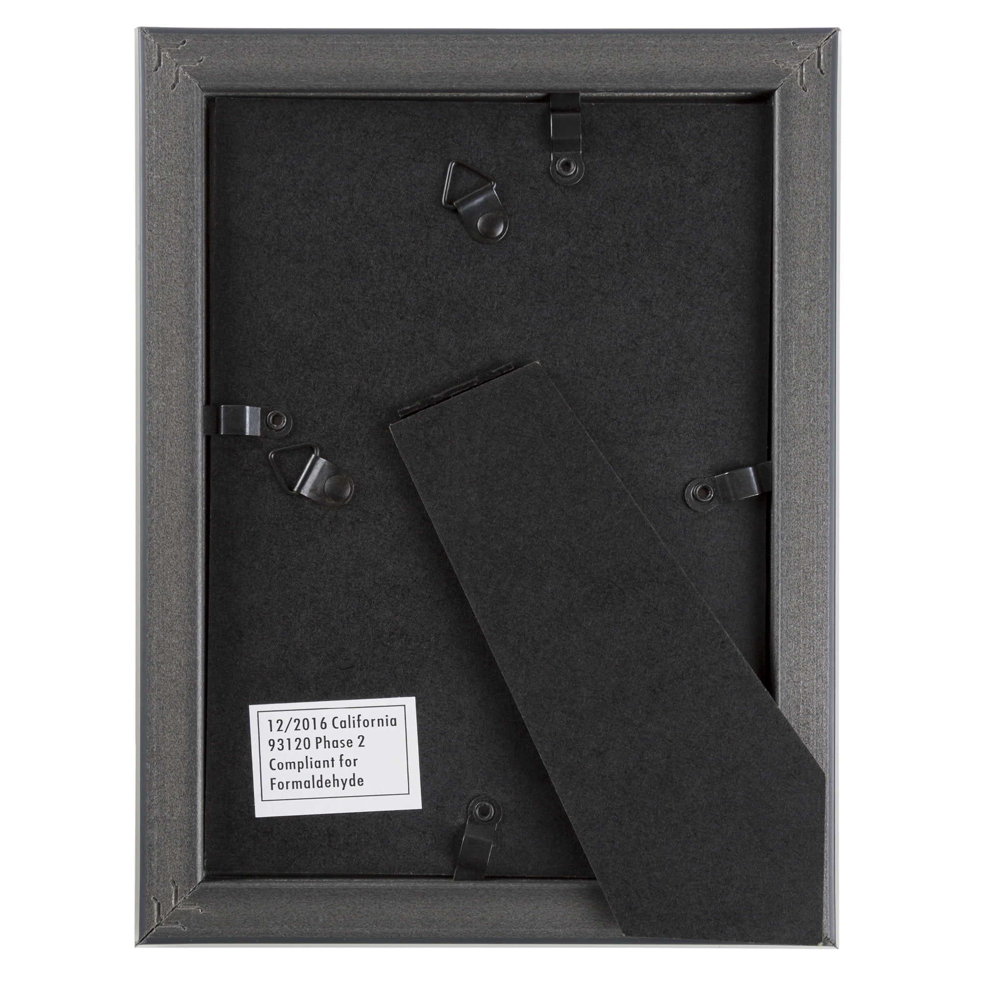 Lavish Home 82-FR57B 5 x 7 in. Picture Frame Pack, Black - Set of 6