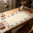 thumbnail image 4 of PVC Desk Pad, Waterproof Non Slip Leather Feel Table Mat, Large Size Writing Gaming Desktop Protector, Durable Stain Resistant Mat, Practical Accessory for Office, Home Study Computer Desktop Use, A, 4 of 6