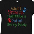 thumbnail image 4 of Inktastic Surfer Like Daddy Childs Surfing Boys or Girls Toddler T-Shirt, 4 of 5
