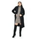 thumbnail image 5 of Abrigo largo con cinto Roman Fashion /Juvenil, 3013 (Negro) negro M, 5 of 6