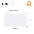 thumbnail image 2 of 30 Pack Blank Cards 20mil ID Cards with Horizontal Slot Punch White, 2 of 6
