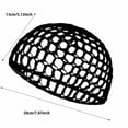 thumbnail image 3 of Fauean Mesh Hair Net Sleeping Crochet Hairnet Covers for Women Girls Vacation Going Out E One Size, 3 of 4