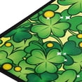 thumbnail image 2 of GZHJMY St. Patrick's Day Clover Kitchen Rug Anti Fatigue Soft Non-Slip Bath Rug Comfort Standing Mat for Kitchen, Entryway, Bedroom, Front Door, Home Decor, 39 x 20 Inch, 2 of 7