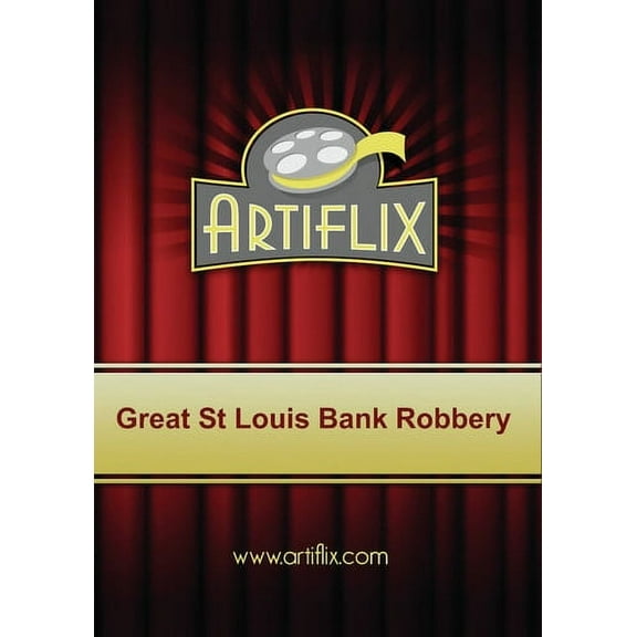 Great St Louis Bank Robbery (DVD), Artiflix Inc., Action & Adventure