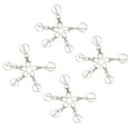 thumbnail image 4 of Luzkey 5x20 Pieces Lobster Clasps Claw Swivel Clips Snap Hooks Key, 4 of 8
