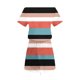 thumbnail image 5 of mfyjkho Vestidos casuales para mujer, Vestido de mujer de color liso con cuello redondo y manga corta hasta la pantorrilla Vestidos de fiesta para mujer xxl, 5 of 6