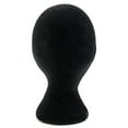 thumbnail image 3 of Bolincty Black Foam Mannequin Head, Female Manikin Foam Heads, Wig Holder Hats Glasses Headband Hairpieces Display Stand, 3 of 6