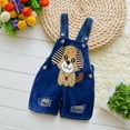 thumbnail image 6 of EnJoCho Baby Boy Girl Jean Overalls Toddler Kids Cartoon Denim Outfit Summer Shorts Children's Pants Cute Animal Jumpsuit Suspenders Shorts Kids Casual Clothes, 6 of 9