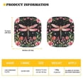 thumbnail image 5 of Binienty Dragonfly Car Front Windshield Sun Shade Car Sunscreen Blocks UV Rays and Keeps Vehicle Cool Folding Car Sun Shade for Front Window Universal for Auto Truck Van SUV 2 Pcs, 5 of 5