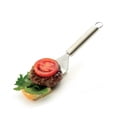 thumbnail image 2 of Norpro Stainless Steel Short Slotted Turner, 1-Pack, Silver, 2 of 2