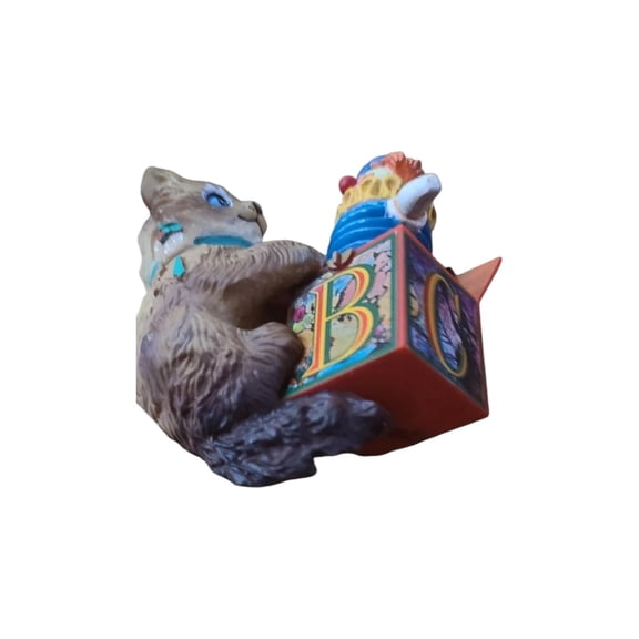 1987 Kitty’s Jack-In-The-Box Treasury Christmas Ornament Enesco Ornament 555959