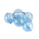 thumbnail image 5 of Advancent Paquete de 5 flotabilidad de pesca, bola de plástico para agua, río, lago, barco, roca, , ajustable, equipo de aparejos de burbujas, Type8 NO8, 5 of 6