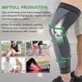 thumbnail image 2 of Sports Knee Pads Men & Women Knee Brace, Breathable Non-Slip Elastic Compression Medical Knee Pads for Movement, Running, Meniscus Tear, ArthritisXXL, 2 of 5