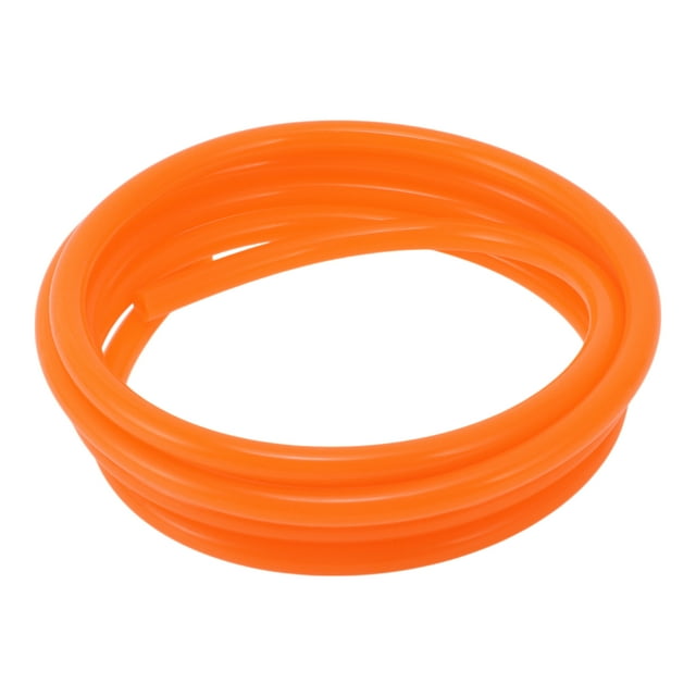 Manguera de vacío de silicona Unique Bargains para línea de vacío automotriz naranja 10FT 5/32" 4mm ID 2mm Grosor 1 Pc Alta temperatura 130PSI Presión máxima para aire y agua