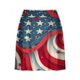 thumbnail image 3 of CLOISE Athletic Skorts for Women Patriotic Multicolor S Summer Trendy Casual Athletic Shorts For Running Tennis Golf Sport Sexy Comfy American Flag Printed Workout Shorts, 3 of 5