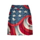 thumbnail image 3 of Faldas de Verano para Mujeres Falda de Tenis Atlético Plisado Estampado Hoja Elástico Pantalones Cortos de Yoga con Forro, 3 of 5