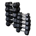 thumbnail image 5 of Grey Hex Dumbell set 80-100lb pairs -, 5 of 7