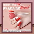thumbnail image 3 of Kit de esmaltes de uñas en gel MEFA, 46 unidades, 42 colores, con base y capa superior, 3 of 8