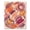 Orange, Pattern 3, variant on ODIKA 4'x6' Machine Washable Non-Slip Area Rug, Abstract Magenta High Traffic Rug, Pink, 934158