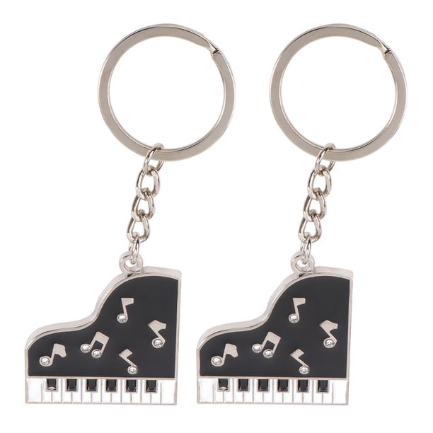 llaveros de micro piano, instrumento de teclado portátil, mini llavero de teclado electrónico, pianos y teclados, accesorios de llavero de instrumento musical, colores surtidos