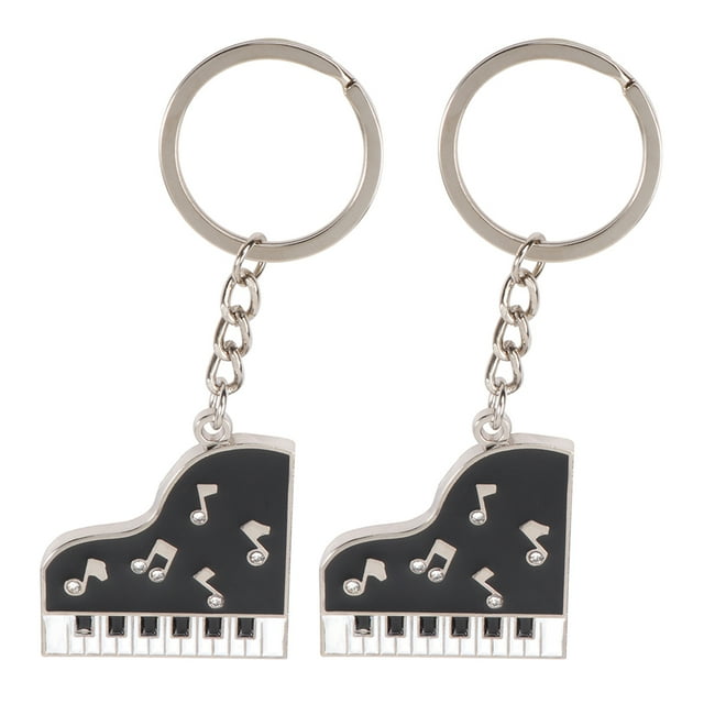 llaveros de micro piano, instrumento de teclado portátil, mini llavero de teclado electrónico, pianos y teclados, accesorios de llavero de instrumento musical, colores surtidos