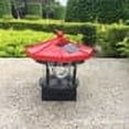 thumbnail image 4 of Solar LED Light Tower Outdoor Post Light Outdoor Garden Light Large Light Tower for Garden Light Red, 4 of 7