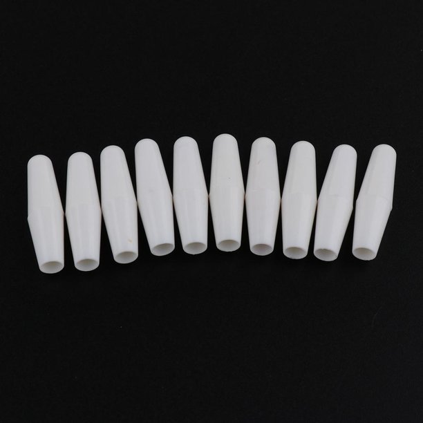 Botón de tapa de palanca de interruptor de selector de pastilla de guitarra Blanco shamjiam Punta de la tapa de la perilla de palanca de guitarra