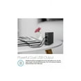 thumbnail image 3 of Naztech NT14247 5200mAh 2 in 1 Dual USB Portable Battery  Black, 3 of 7