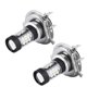 thumbnail image 4 of 2x H4 80W 2828 LED Bombilla de lámpara Antiniebla Reemplazo lámpara Del Coche Yotijar H4 Car Fog Driving DRL Light, 4 of 5