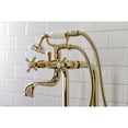 thumbnail image 4 of Kingston Brass CCK246K2 Essex Freestanding Clawfoot Tub Faucet Package with Supply Line, Polished Brass, 4 of 7