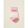 thumbnail image 2 of Shapes Studio Crew Half Calf Grip Socks, Cutest Fruits Pilates Socks, Ruffle socks, Non-Slip, Barre Yoga Fitness (US, Numeric, 5, 10, Regular, Regular, Pink, Effortless Club), 2 of 5