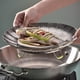 thumbnail image 5 of Vaporera, vaporera de verduras para cocinar, plegable de acero inoxidable, expandible, 5 of 5