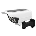 thumbnail image 3 of Lámpara de pared LED solar con cámara simulada, lámpara de inducción con control remoto, luz blanca para jardín y calle., 3 of 14