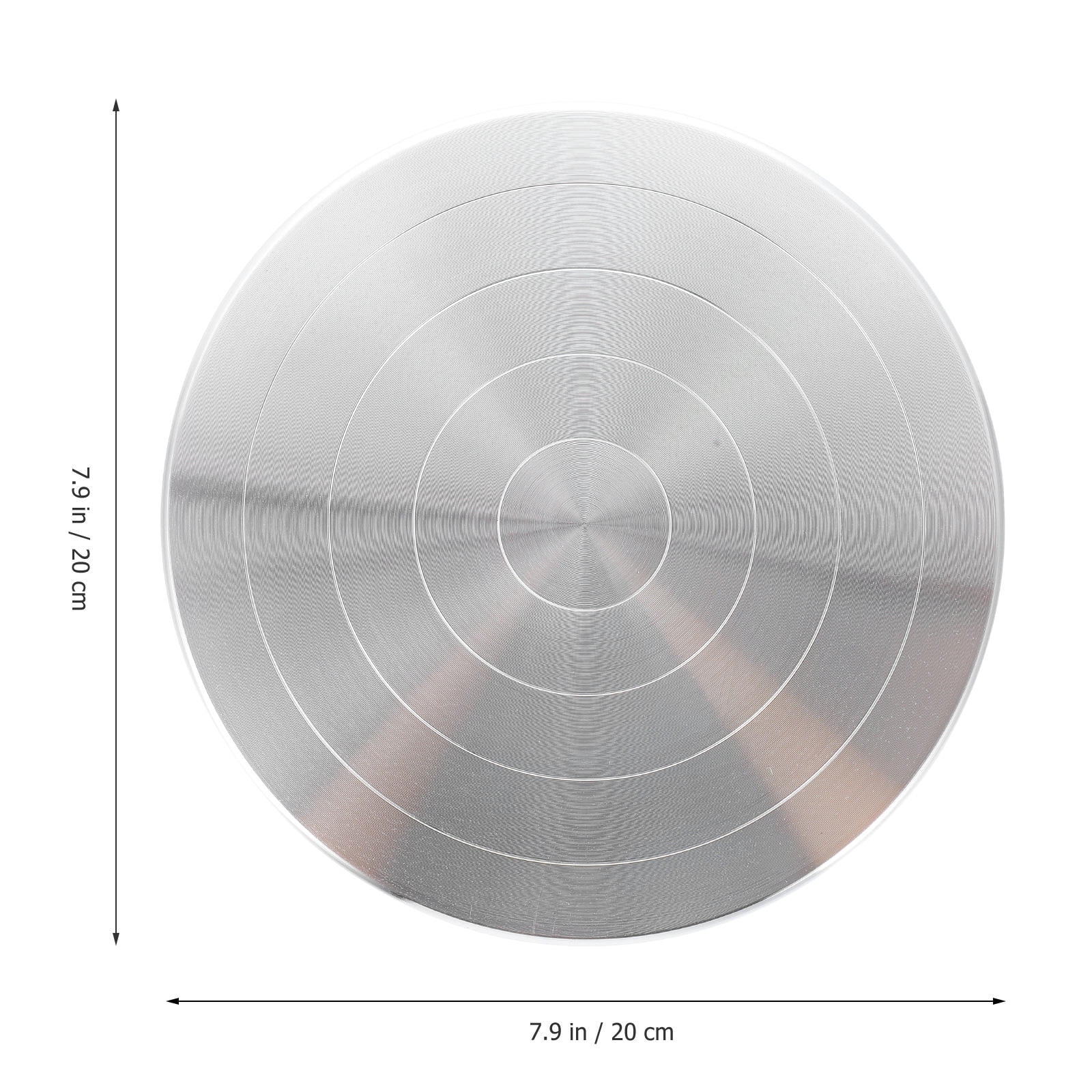 IDEANATEGRATE 1Pack Professional Pottery Turntable for Clay Crafting 7.9X7.9in