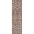 thumbnail image 2 of JONATHAN Y SANTA MONICA 2 x 14 Runner Rug, Ourika Moroccan Geometric Textured Weave - Natural/Black, SMB108D-214, 2 of 5